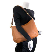 Delvaux Louise Besace Polo Fauve Shoulder Bag now for sale at labellov vintage fashion webshop belgium