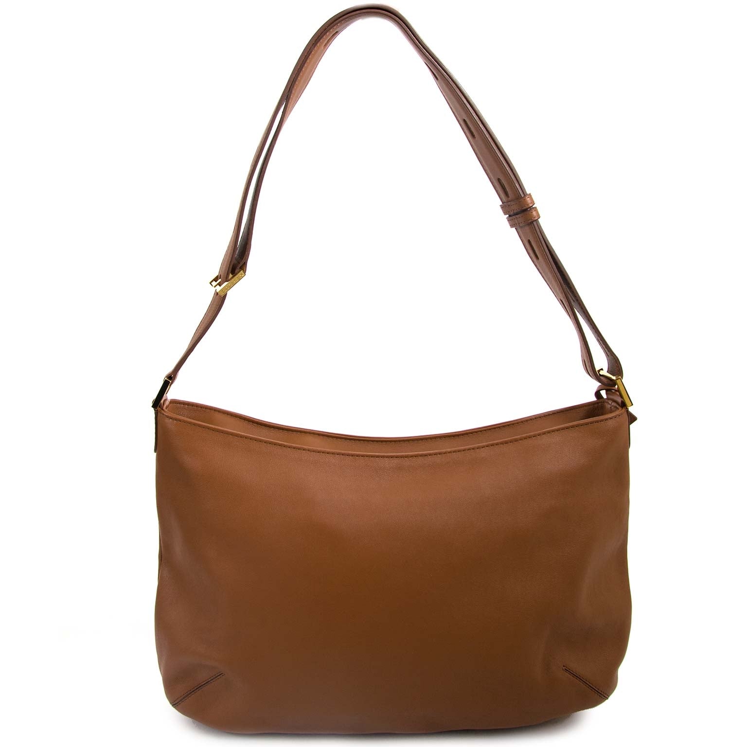Delvaux Louise Besace Polo Fauve Shoulder Bag now for sale at labellov vintage fashion webshop belgium