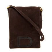 Delvaux Brown Nubuck Messenger Bag nu te koop bij labellov antwerpen aan de laagste prijs