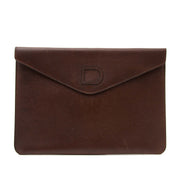 Acheter en ligne chez labellov.com for the best price delvaux brown flap pochette