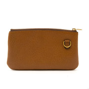 Delvaux brown leather make-up bag now online at labellov for the best price