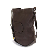 Delvaux Le Pin Brown Shoulder Bag now for sale at labellov vintage fashion webshop belgium