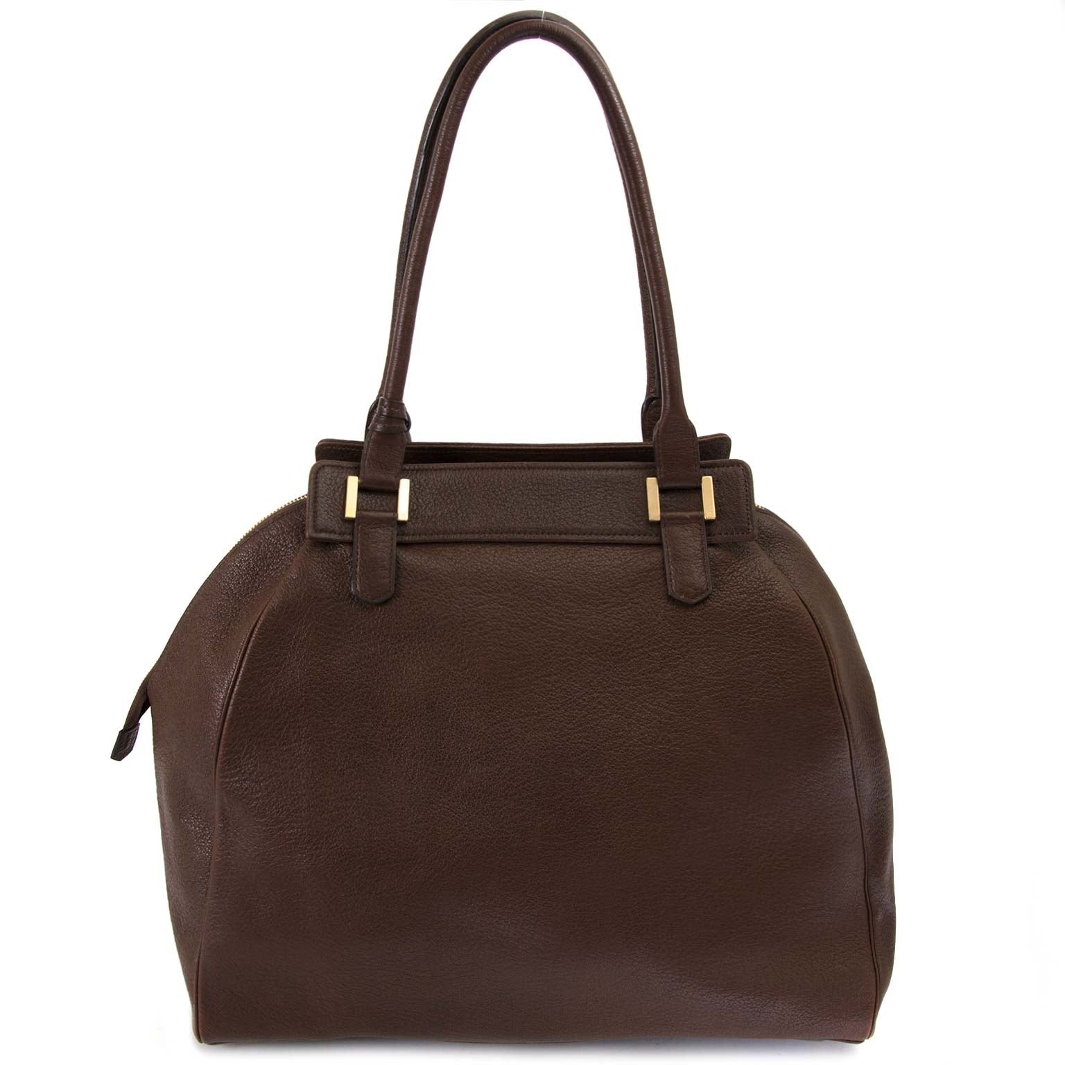 Delvaux Brown Coquin Shoulder Bag online aankopen tegen de beste prijs