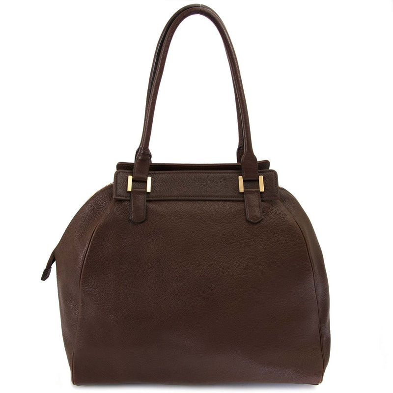 Delvaux Brown Coquin Shoulder Bag online aankopen tegen de beste prijs
