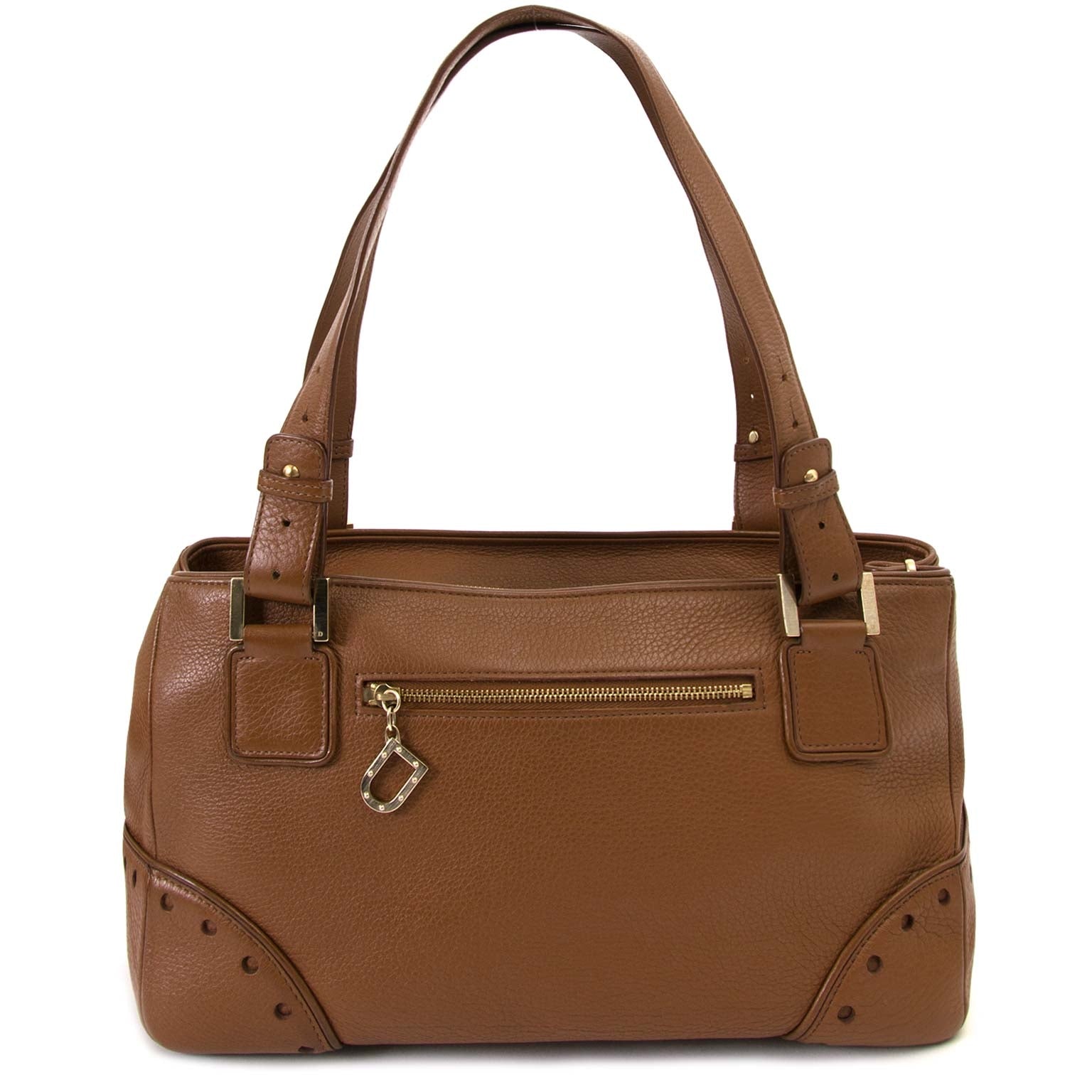 achetez Delvaux Brown Louise Shoulderbag et payez secure on ligne
