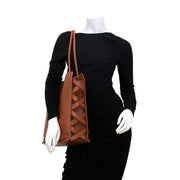 buy your authentic Delvaux 'Szekely 1992' Cognac Tote