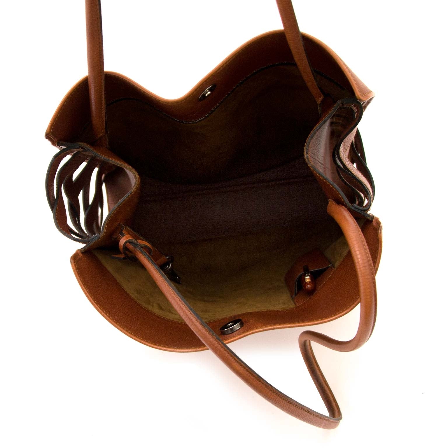 Delvaux 'Szekely 1992' Cognac Tote shopper bag
