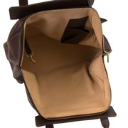 Delvaux Brown Coquin Shoulder Bag