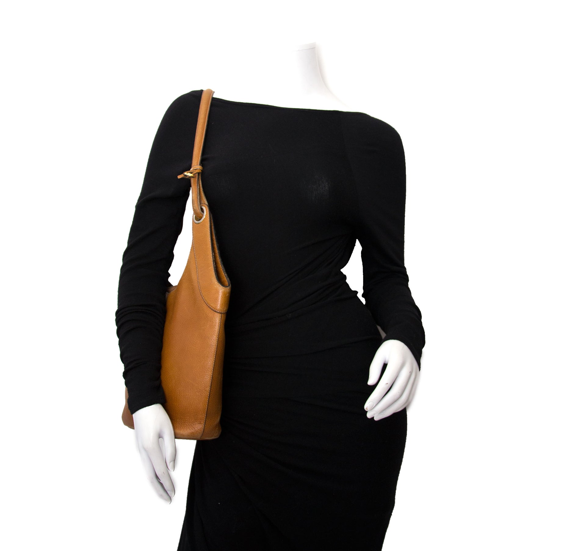 Acheter un Delvaux Brown Shoulder Bag chez Labellov.