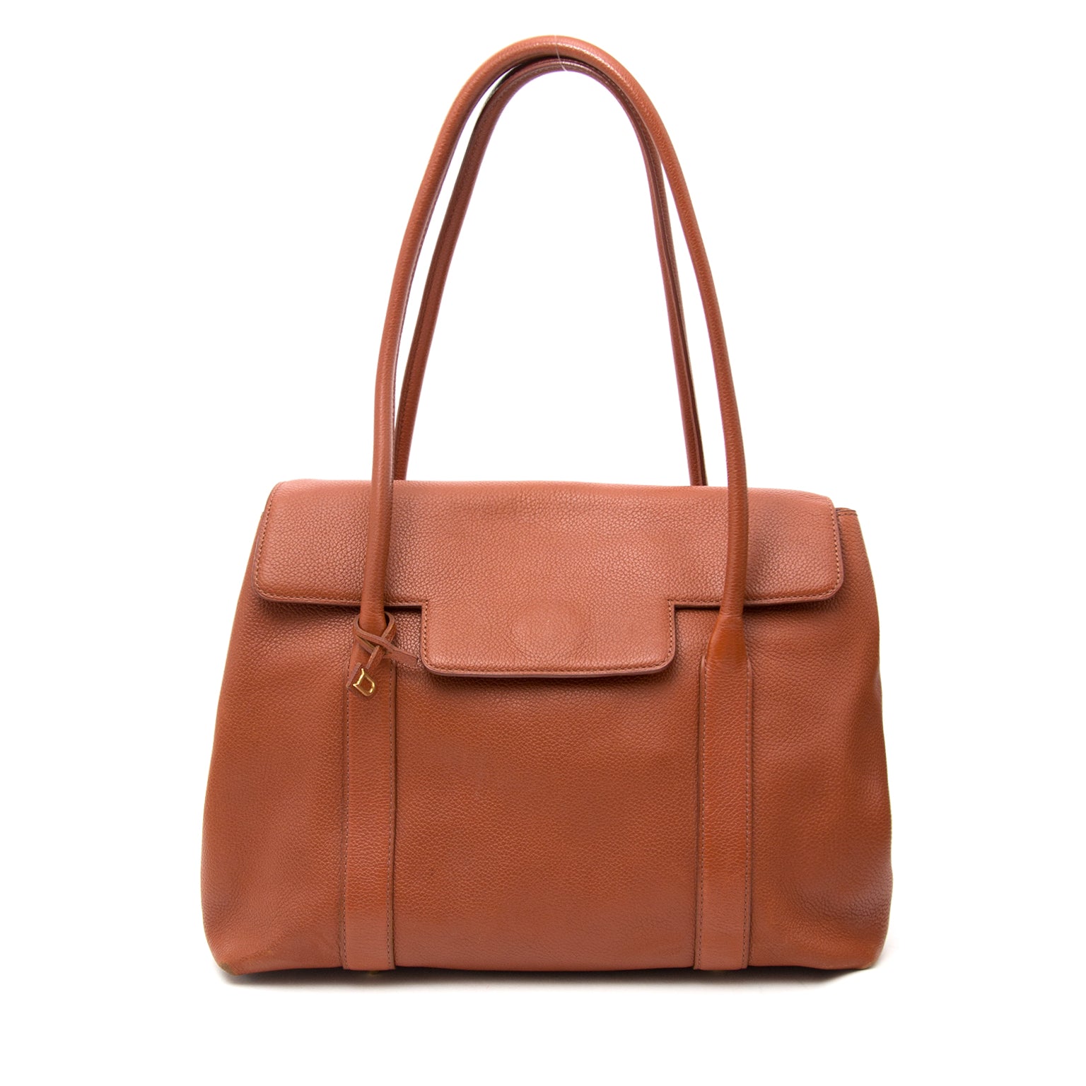 op zoek naar een designer handtas aan de beste prijs ? Delvaux Marron Shopping Bag