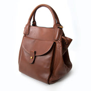 koop veilig online aan de beste prijs tweedehands koop veilig online tweedehands Delvaux Brown Brillant MM + Strap