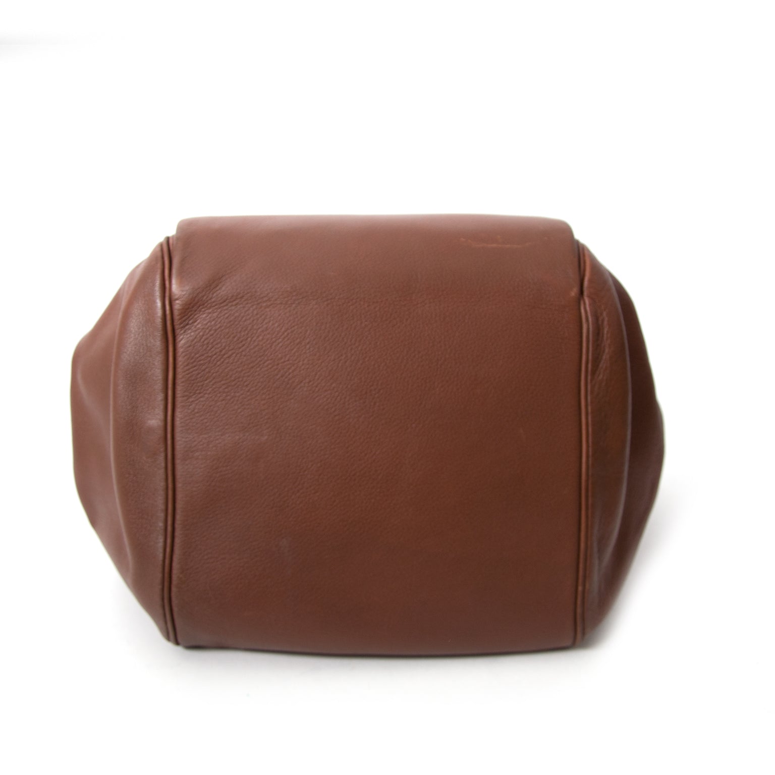 koop veilig online aan de beste prijs tweedehands koop veilig online tweedehands Delvaux Brown Brillant MM + Strap