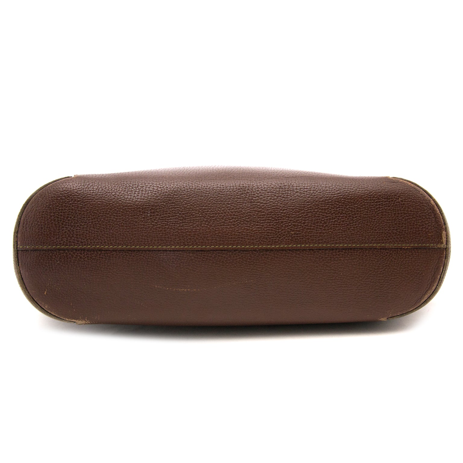 Delvaux Mousson Brown Leather Shoulder Bag