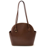 Delvaux Mousson Schoudertas In Bruin Leder nu online op labellov.com tegen de beste prijs.