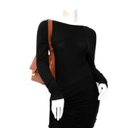 boetiek en online tweedehands Delvaux Camel Poirier Shoulder Bag