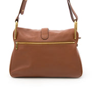 koop online aan de beste prijs Delvaux Cognac Givry Shoulder Bag net als nieuw