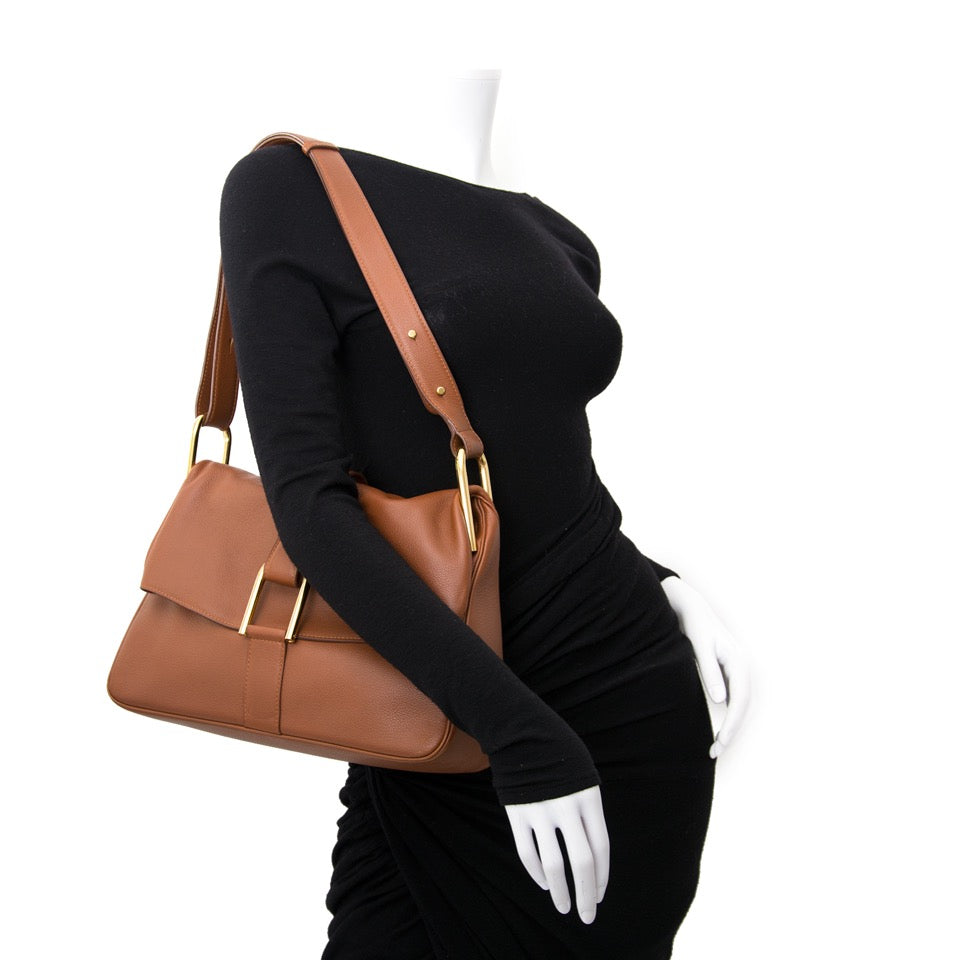 acheter en ligne pour le meilleur prix Delvaux Cognac Givry Shoulder Bag