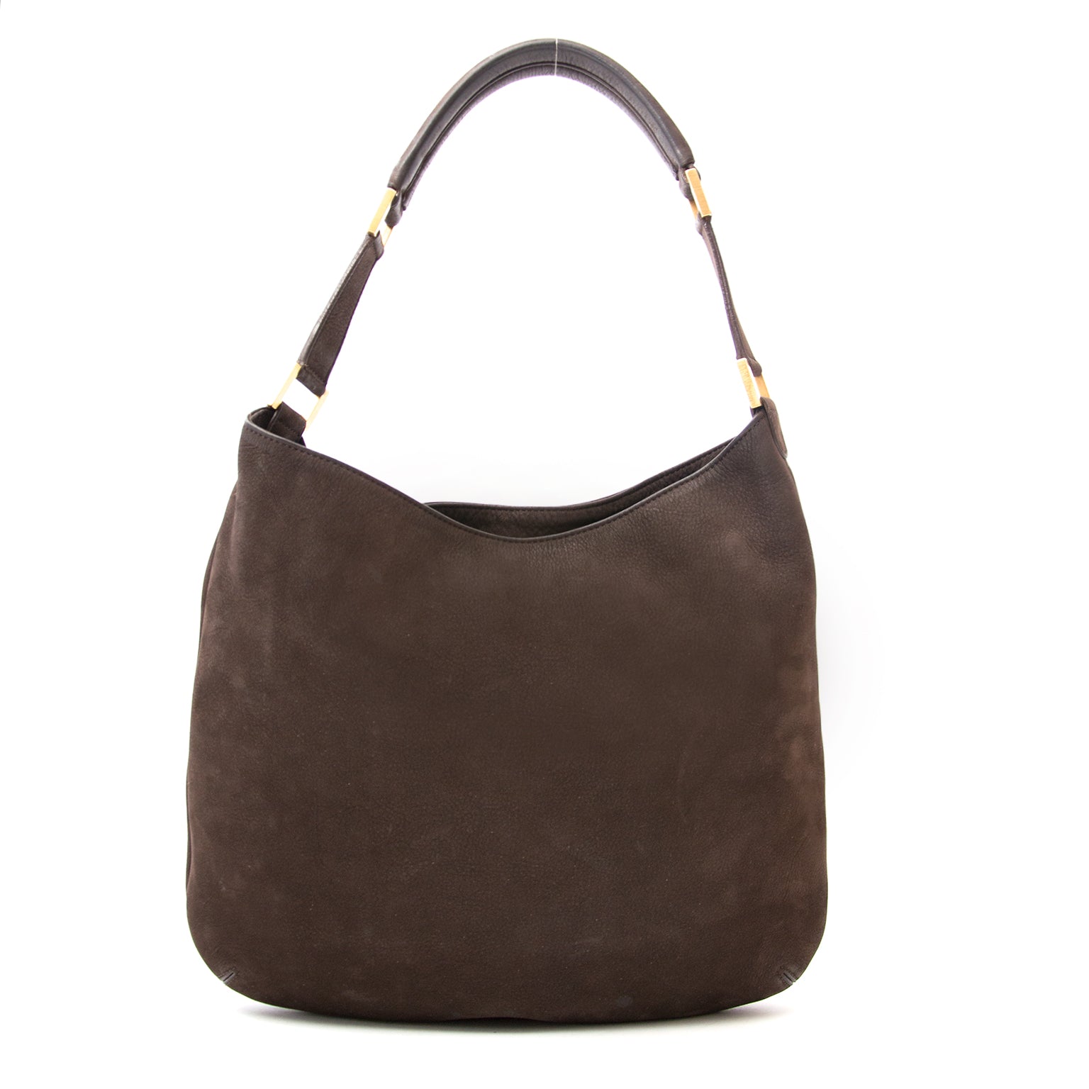 shop safe online at the best price your secondhand Delvaux Nubuck Brown Le Louise