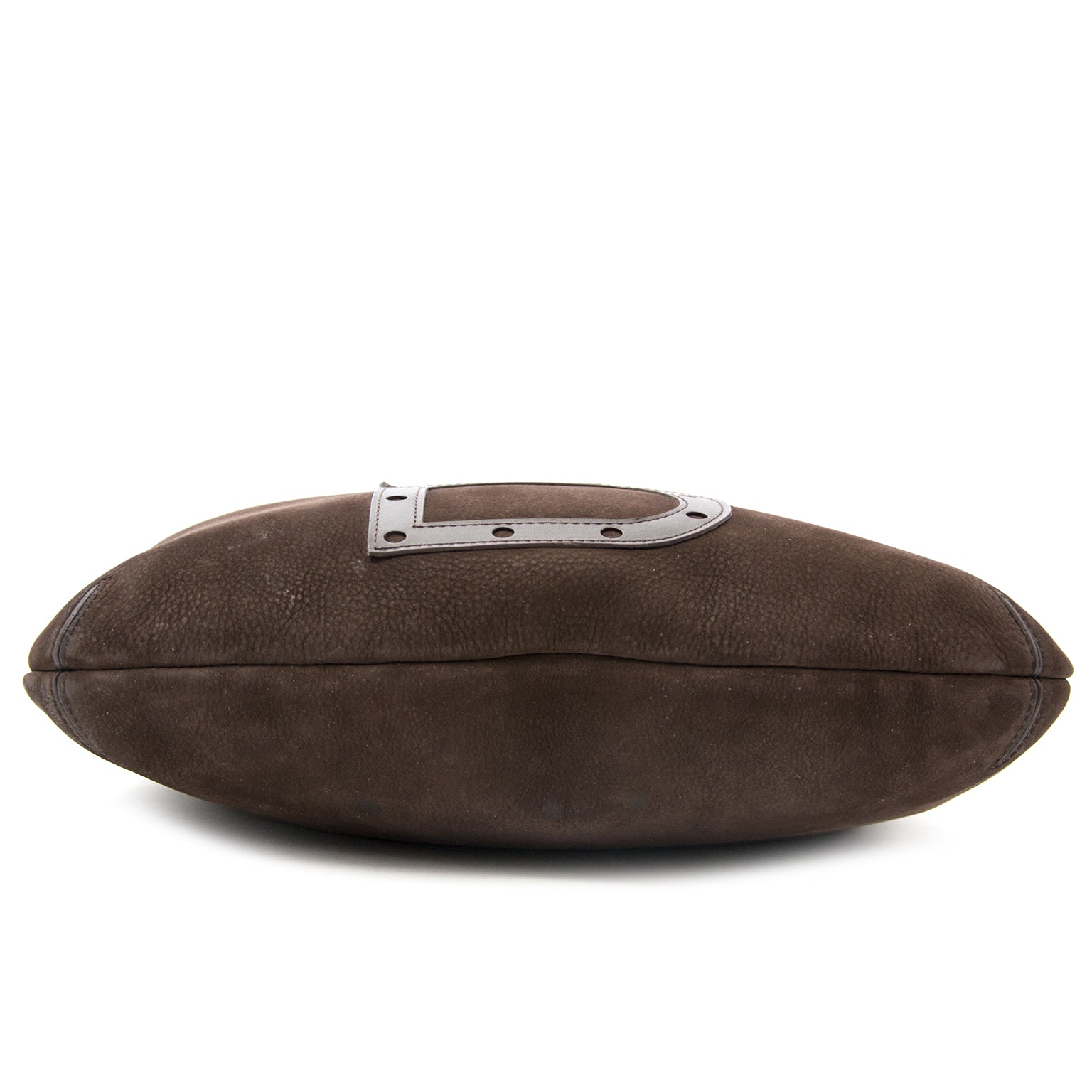 shop safe online your designer luxury bag Delvaux Nubuck Brown Le Louise