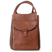 delvaux brown toile de cuir corail gm bag now for sale at labellov vintage fashion webshop belgium