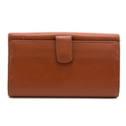 Acheter secure en ligne de portefeuille Delvaux en cuir cognac pour le meilleur prix