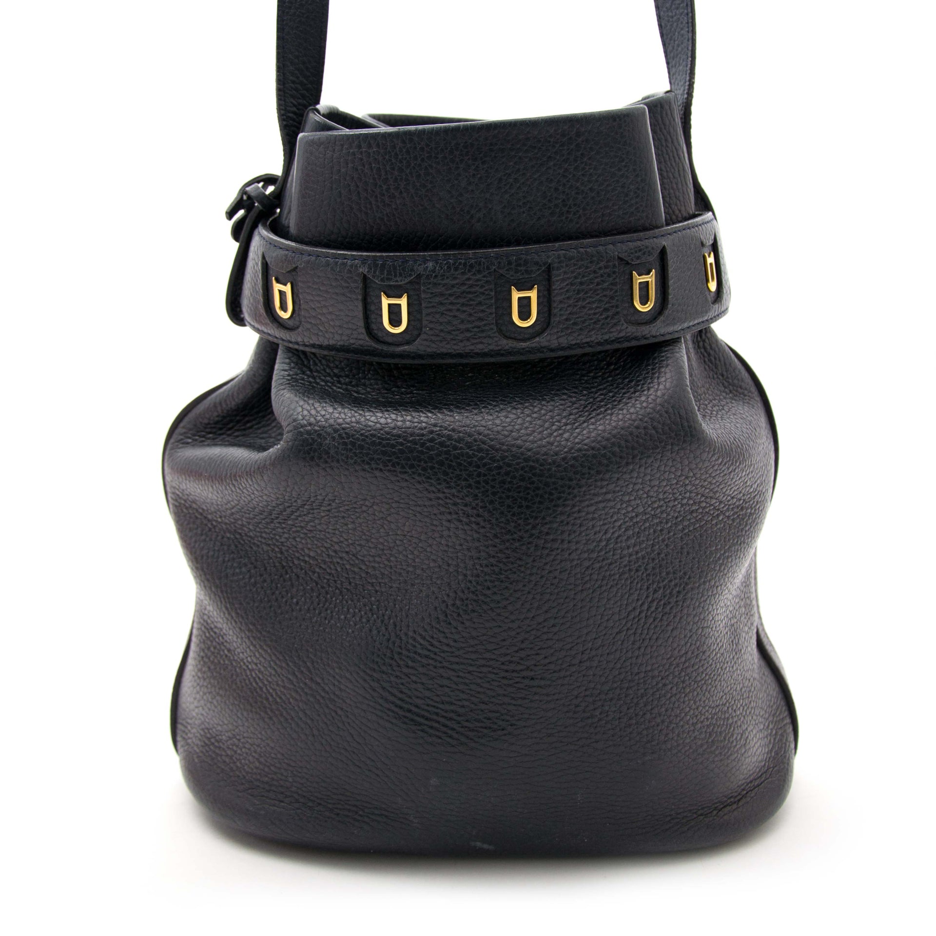 Delvaux bleu bucket bag à la vente en ligne