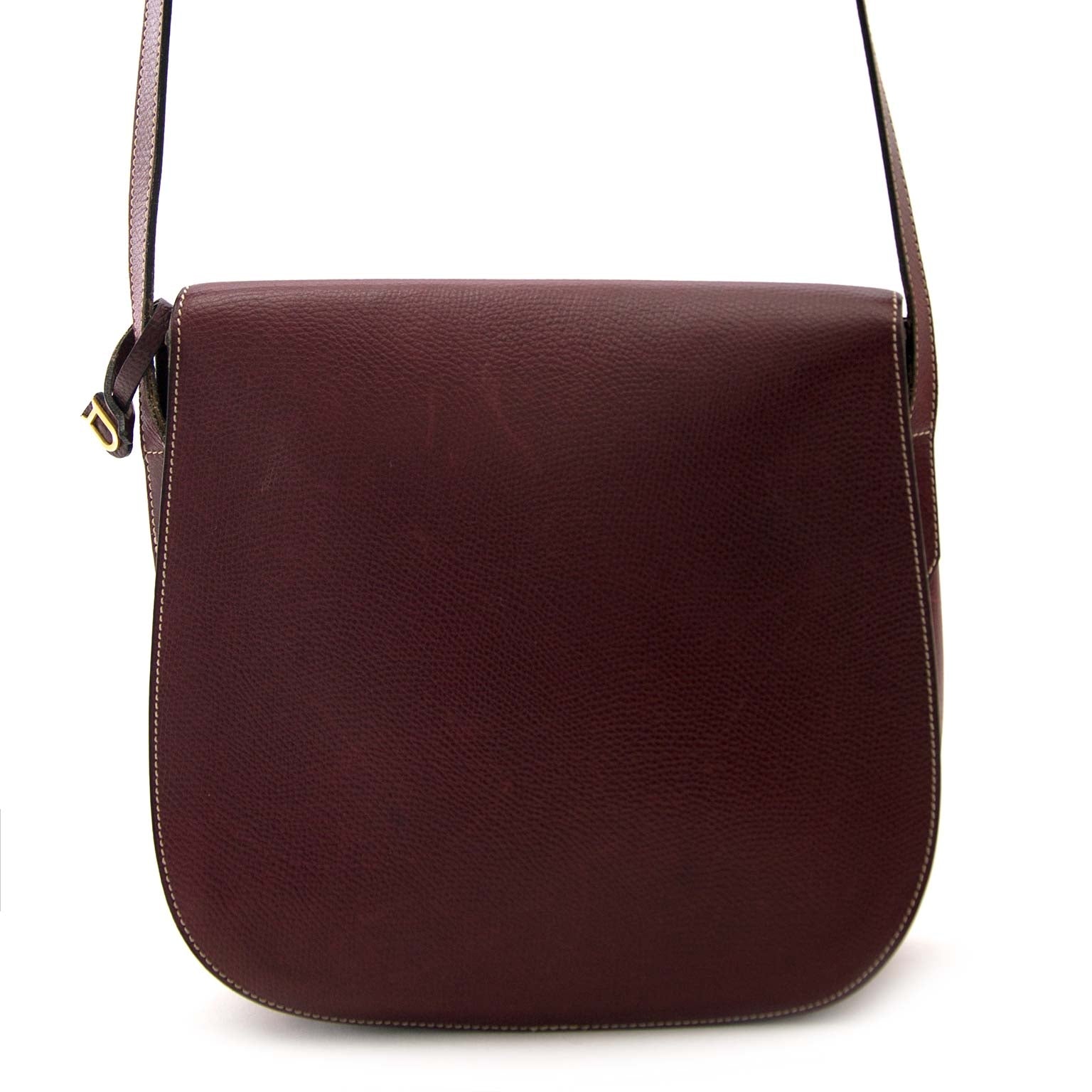 koop veilig online tegen de beste prijs tweedehands Delvaux Bordaux Crossbody Bag