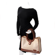 Brand New Delvaux Canvas Leather Shopper for the best price on Labellov