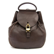 Delvaux Brown Cerceau GM Backpack now online at labellov.com for the best price.