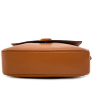 shop safe online secondhand Delvaux Cognac Trotteur Shoulder Bag