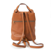 For sale online at Labellov secondhand luxury Delvaux Cognac Soleil PM Backpack
