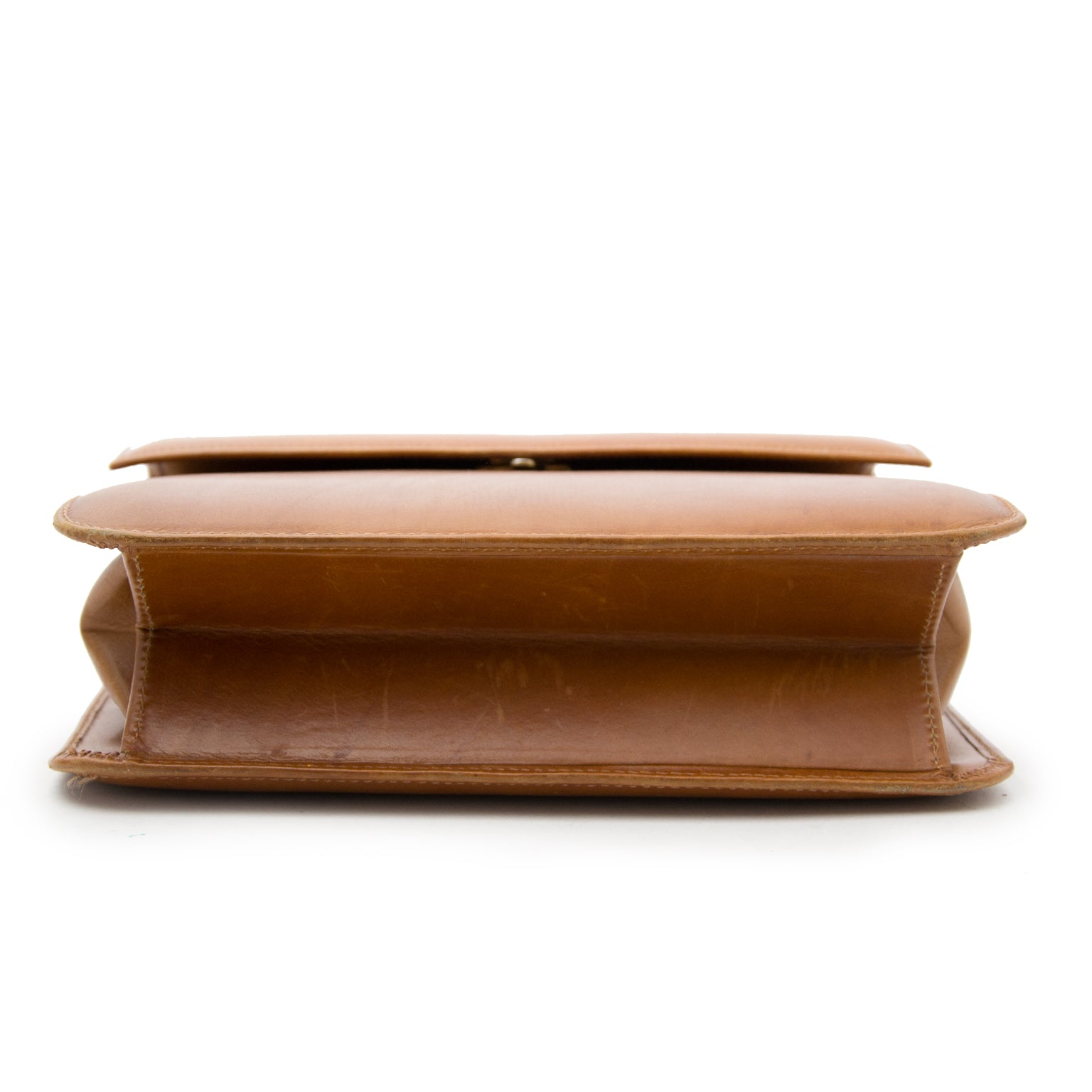 Acheter sans risque un vrai cognac Delvaux top handle sac à main sur www.labellov.com.