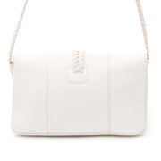 koop online aan de beste prijs Delvaux White Colette Tresse PM