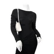 acheter en ligne pour le meilleu prix sac a main Delvaux White Colette Tresse PM