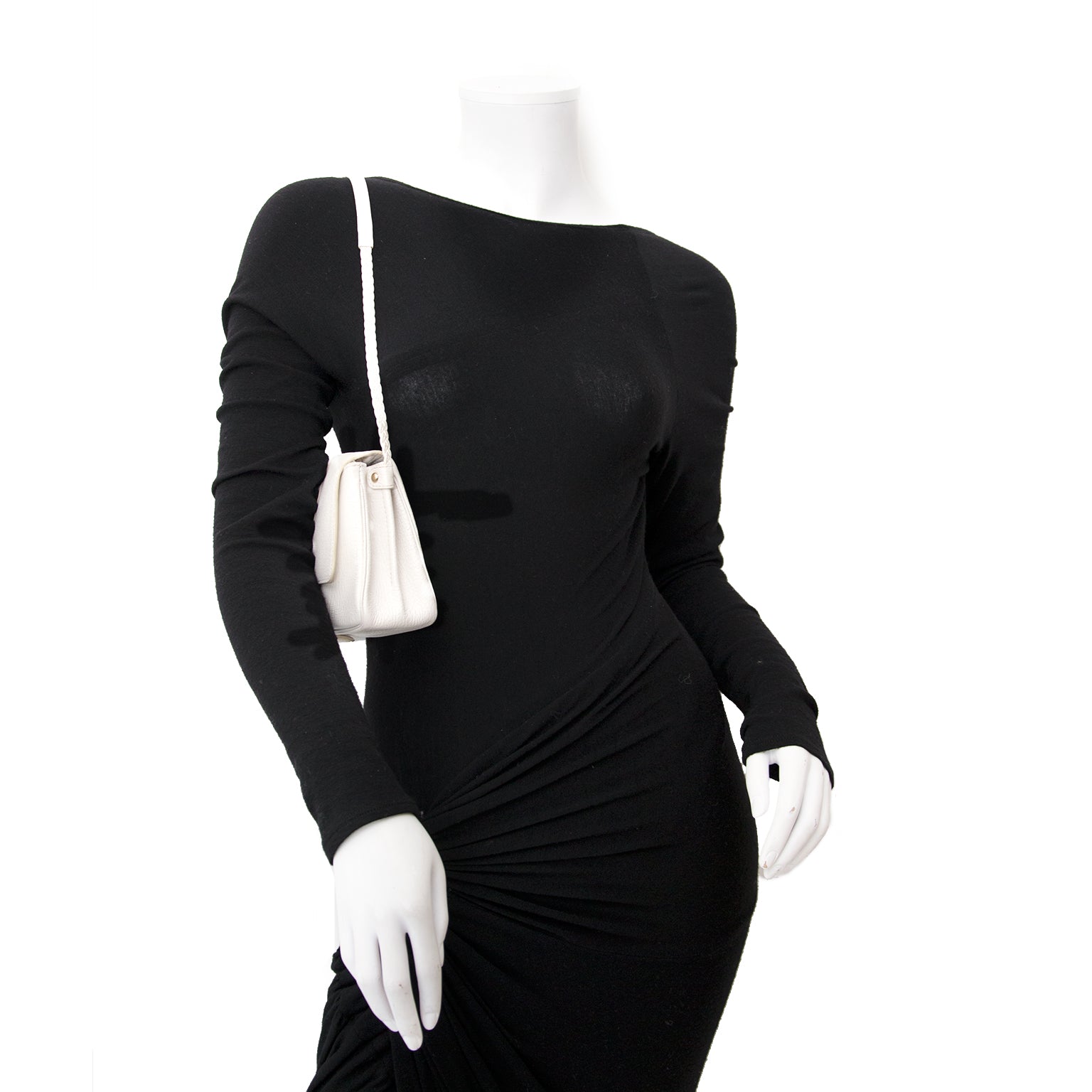 acheter en ligne pour le meilleu prix sac a main Delvaux White Colette Tresse PM