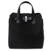 Delvaux Contemporian Black Nubuck Tote webshop en boetiek antwerpen