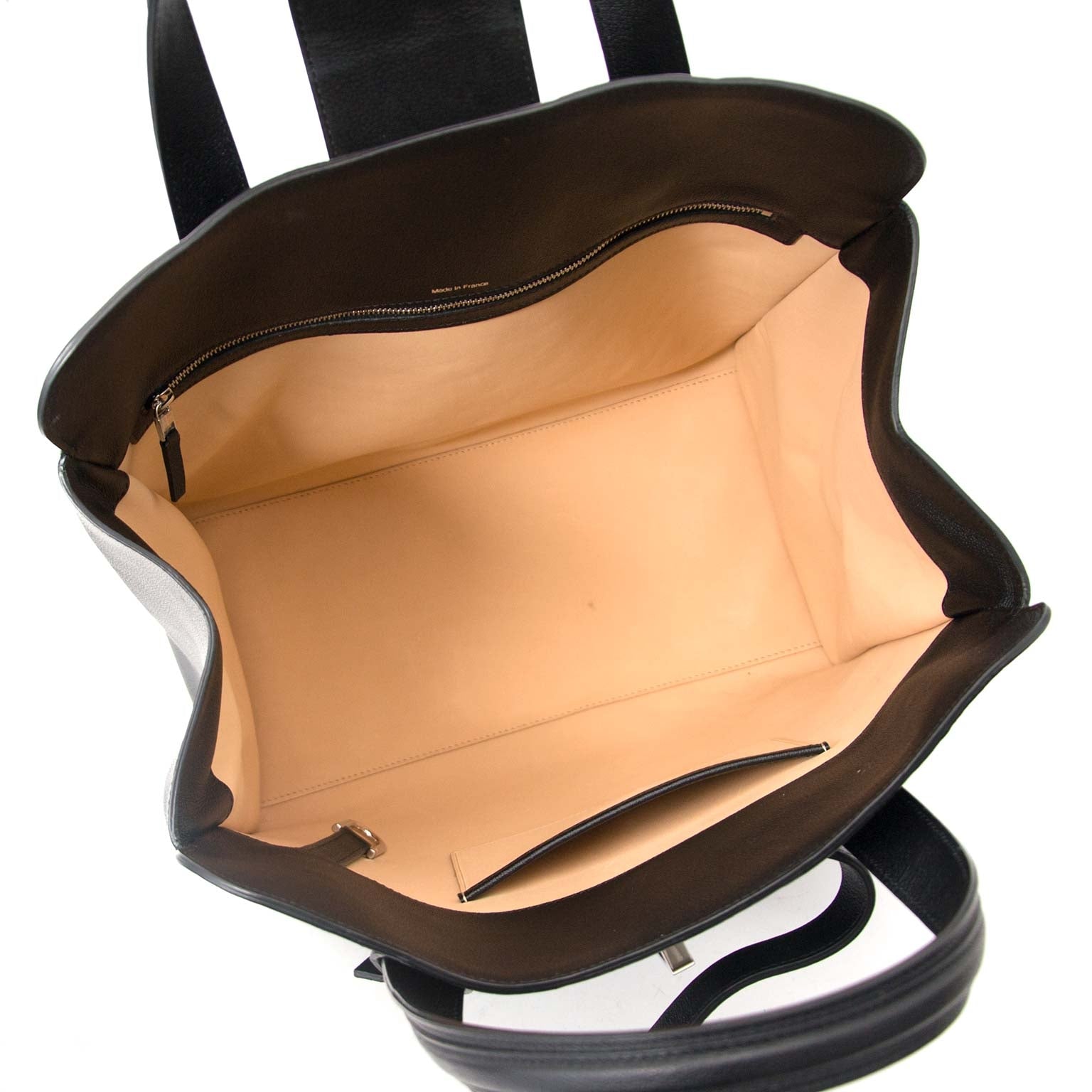 Delvaux Contemporian Black Nubuck Tote shop online or in store worldwide shipping