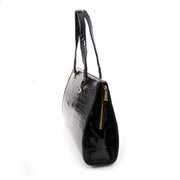 shop safe online your secondhand Delvaux Croco Black Evening Bag