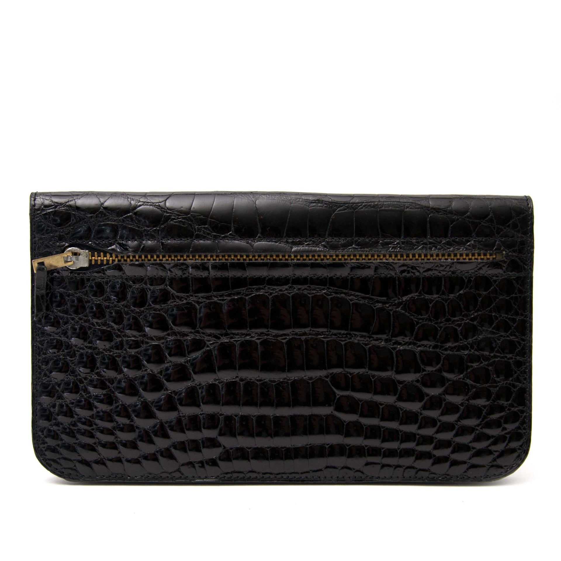 Delvaux Croco Wallet for the best price available online at Labellov