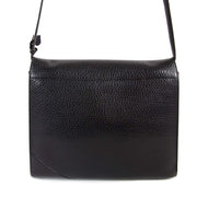 Delvaux Black Leather Crossbody Bag now for sale at labellov vintage fashion webshop belgium