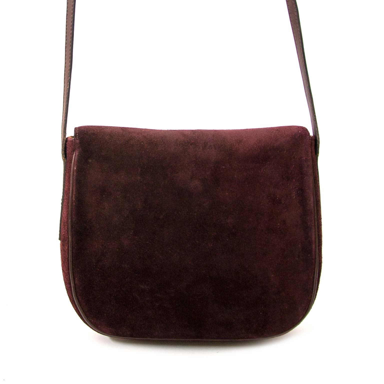 Delvaux Suede Cross Body Bag for sale online