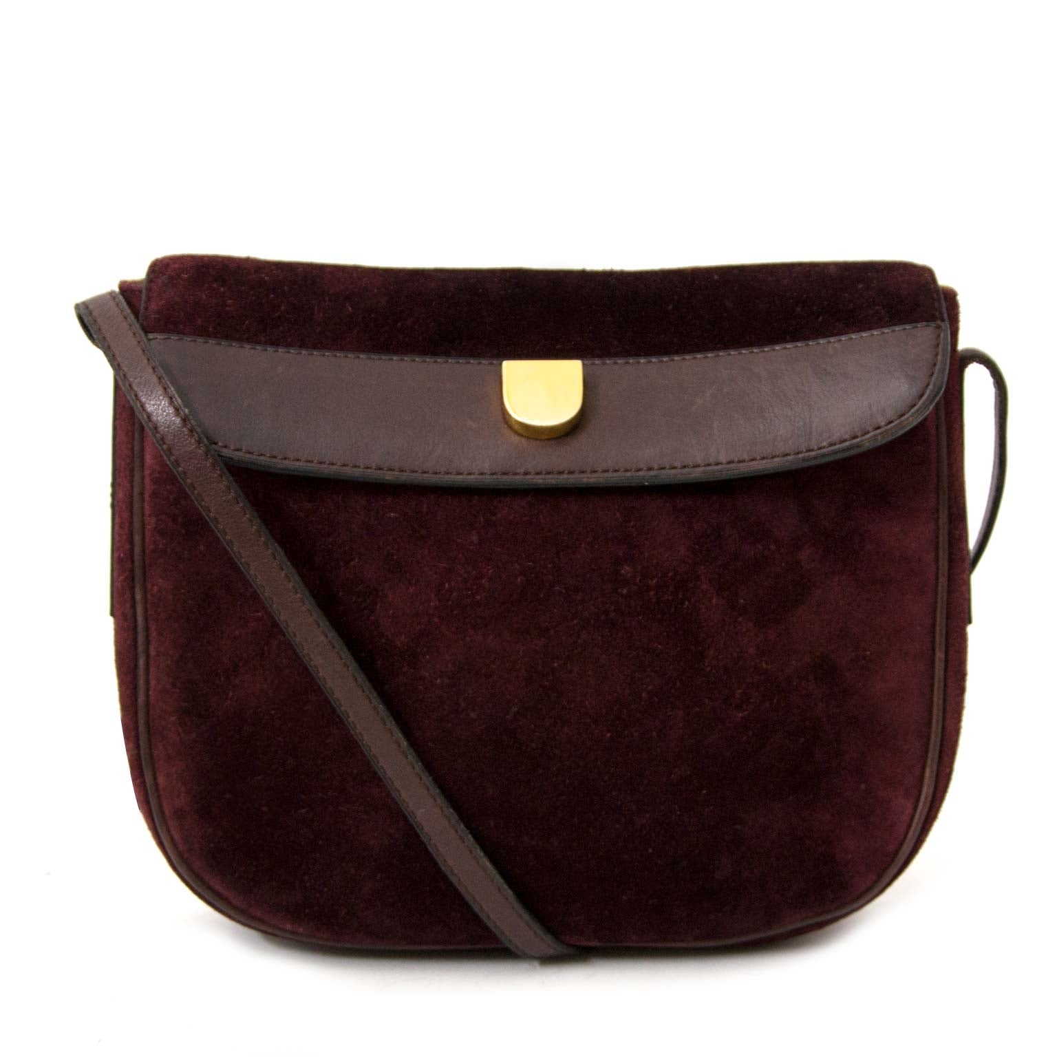 Delvaux Suede Cross Body Bag for the best price online