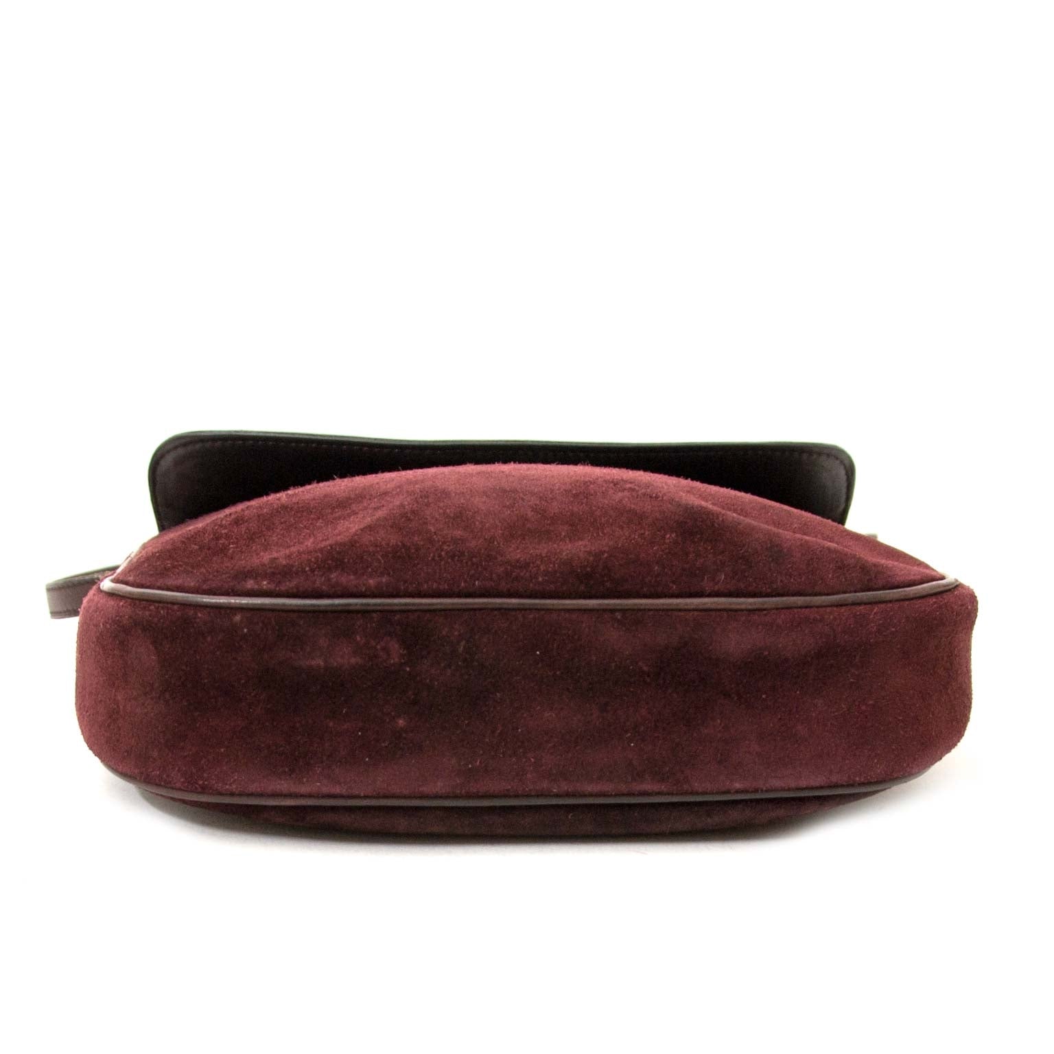 Delvaux Suede Cross Body Bag buy and sell