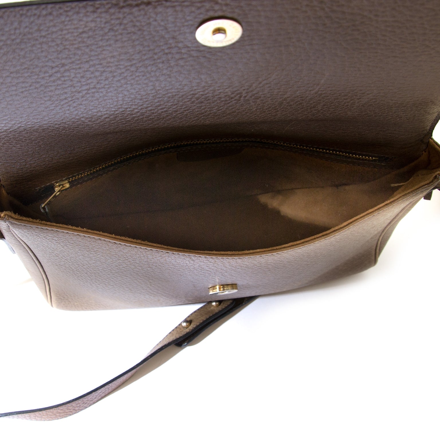 buy Delvaux Taupe Leather Crossbody Bag and pay save online