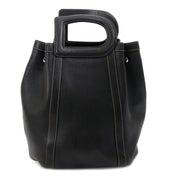 Buy and sell your authentic Delvaux Black D Top Handle Handbag for the best price