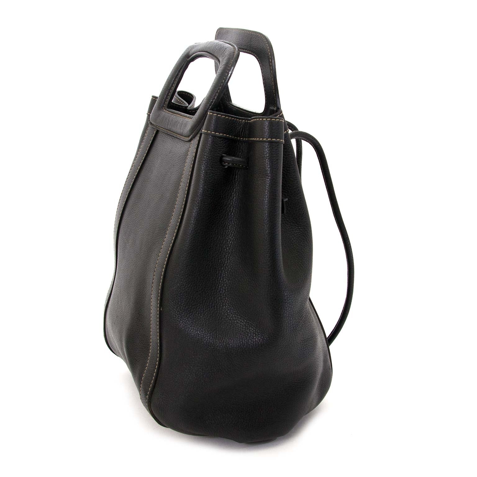 Best price of 2018 Delvaux Black D Top Handle Handbag buy now