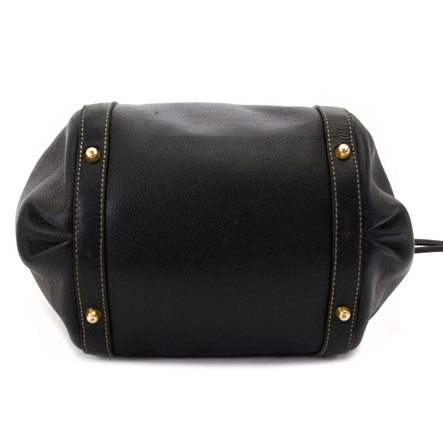Delvaux Black D Top Handle Handbag for sale online at Labellov