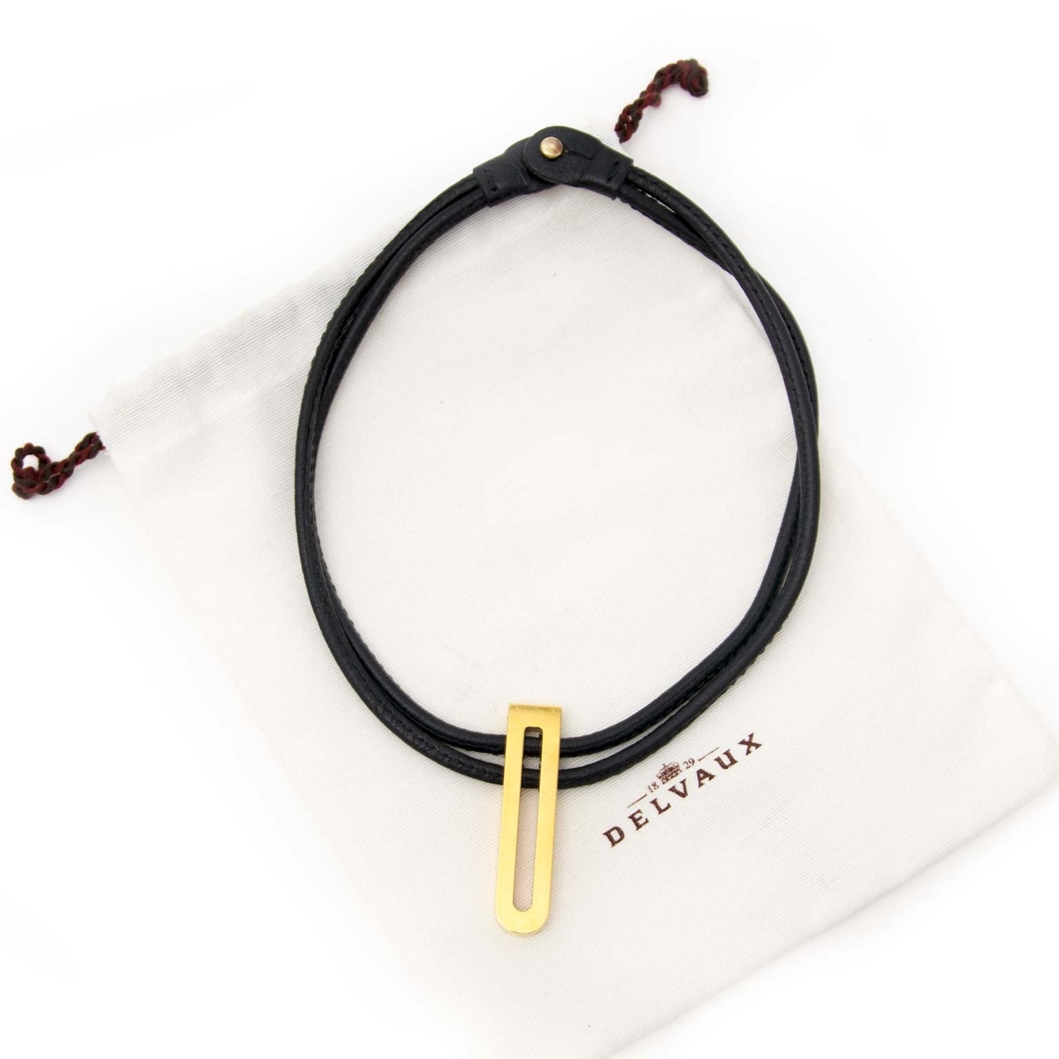 Koop tweedehands authentieke Delvaux ketting bij Labellov in Antwerpen.