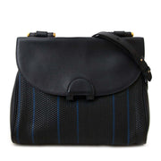 Delvaux Toile De Cuir Navy Shoulder Bag now online at labellov.com for the best price