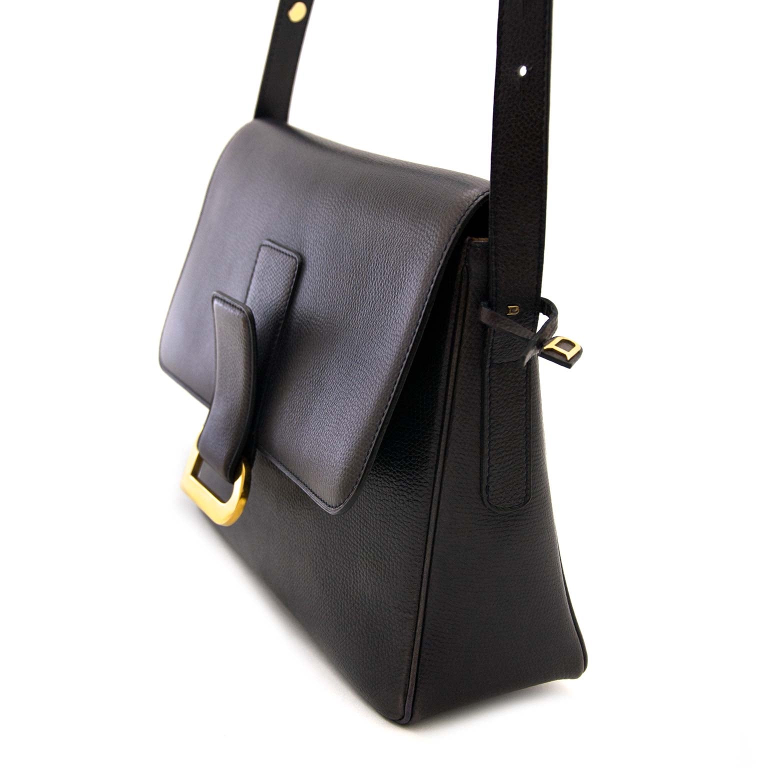 achetez en ligne Delvaux Dark Blue D Crossbody Bag pour le meilleur prix chez Labellov à Anvers